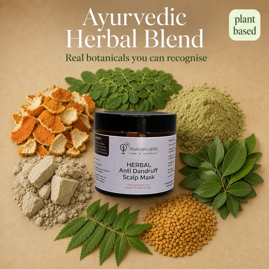 Plant-based Anti Dandruff Scalp Mask