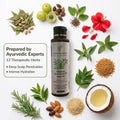     Natural herbal ingredients in Pranusha Herbs Anti-Dandruff Hair Oil
