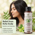     Pranusha Herbs Anti-Dandruff Hair Oil for dandruff control and healthy scalp care