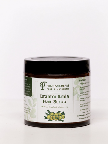 Brahmi Amla Hair Scrub