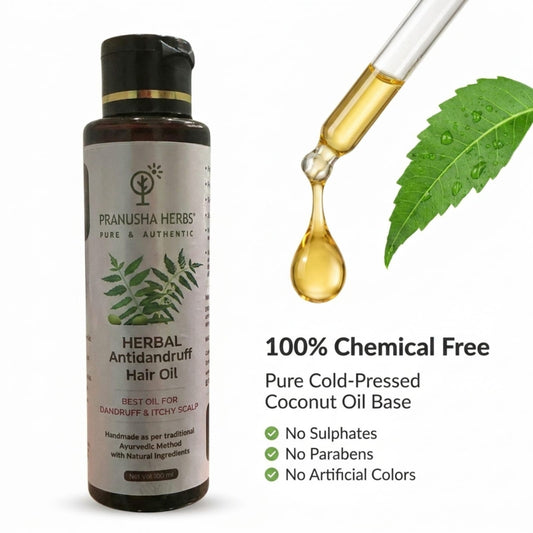 Plant-based Anti-dandruff Hair Oil