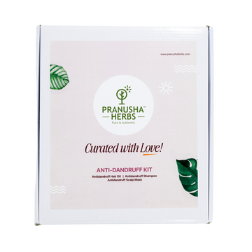 Pranusha Herbs Antidandruff kit