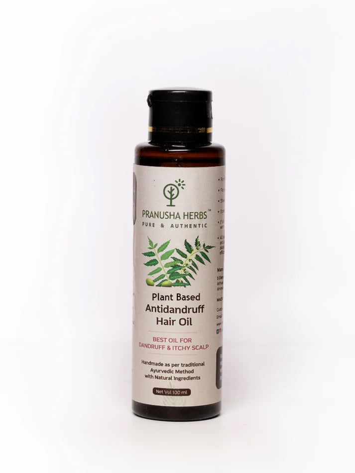     Pranusha Herbs Anti-Dandruff Hair Oil herbal hair oil for dandruff and scalp care